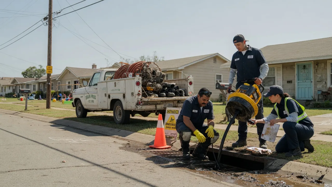 Drain Cleaning in Bells, TX near me